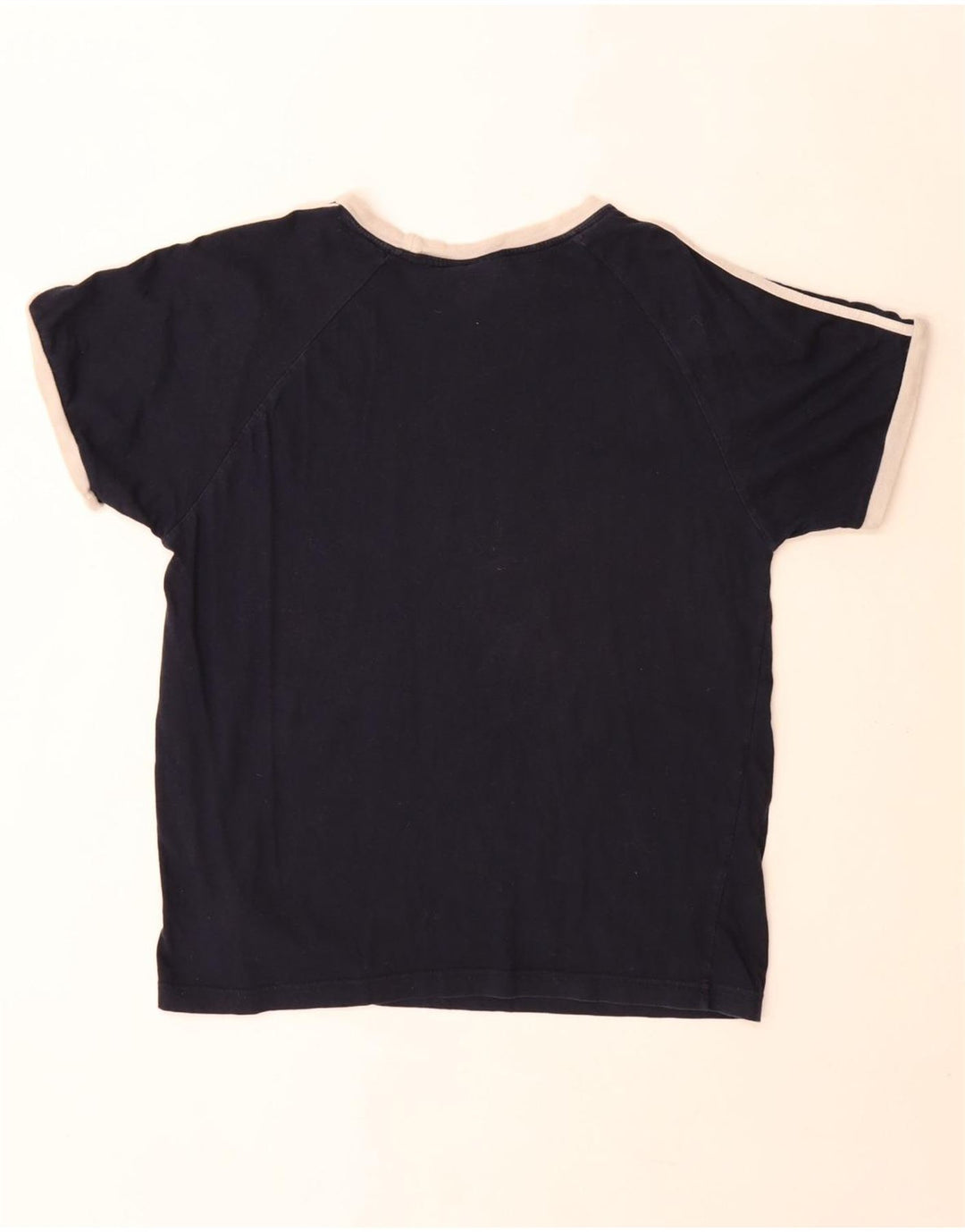 Adidas herre T-shirt top mellem marineblå bomuld