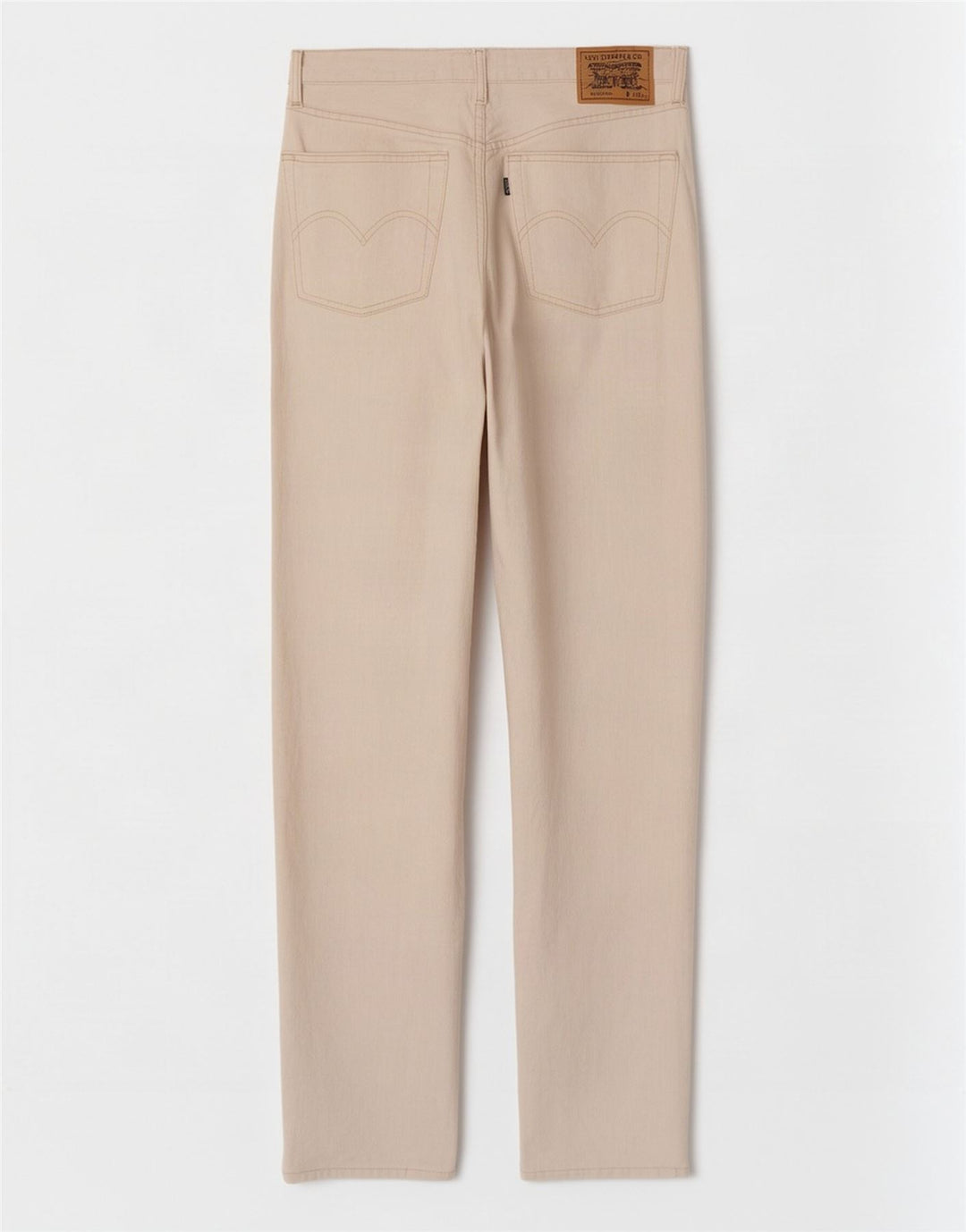 Levi's Straight Jeans til mænd W36 L34 Beige Bomuld