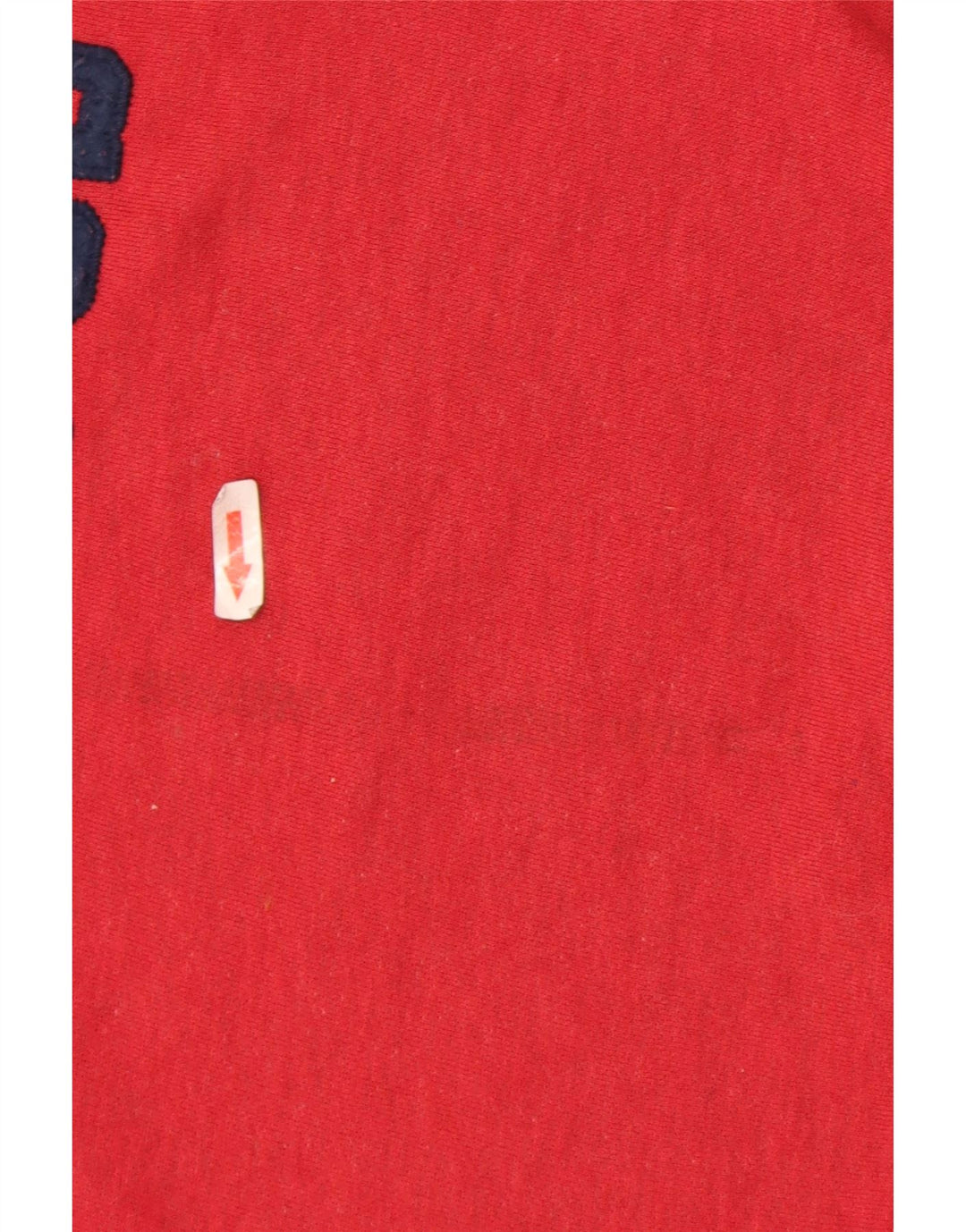 Superdry grafisk sweatshirt til mænd, stor rød bomuld