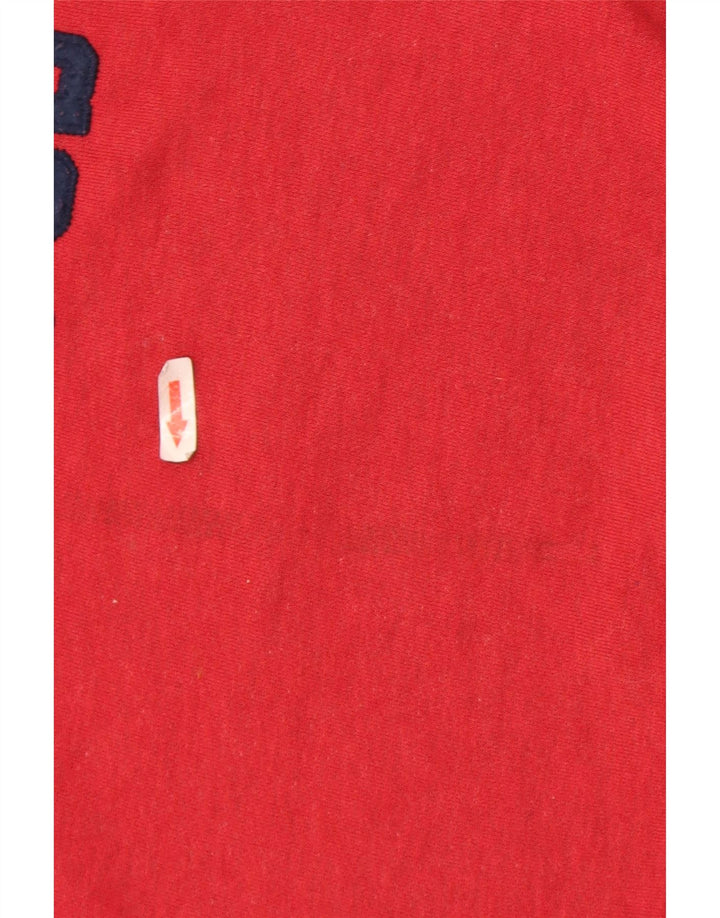 Superdry grafisk sweatshirt til mænd, stor rød bomuld