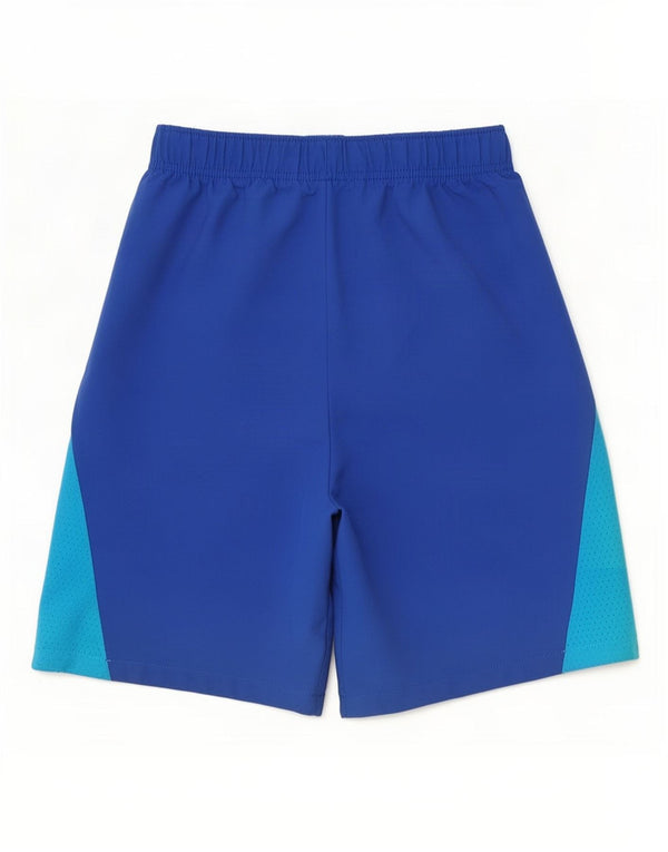 Nike Boys Dri Fit Sport Shorts 10-11 Years Medium Blue Colourblock