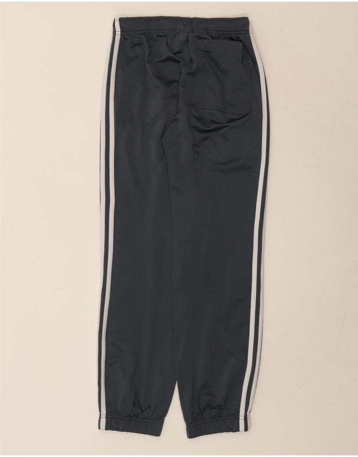 Adidas Drenge Træningsdragt Bukser Joggers 11-12 År Grå Polyester