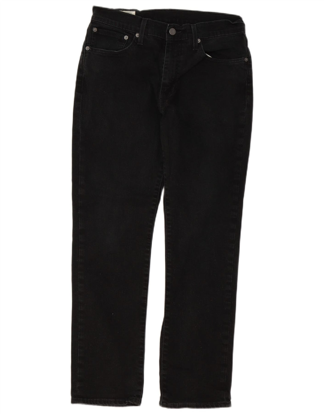 Levi's Straight Jeans til mænd W31 L28 Sort bomuld