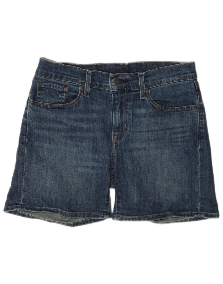 Levi's denimshorts til kvinder W28 mellemblå bomuld