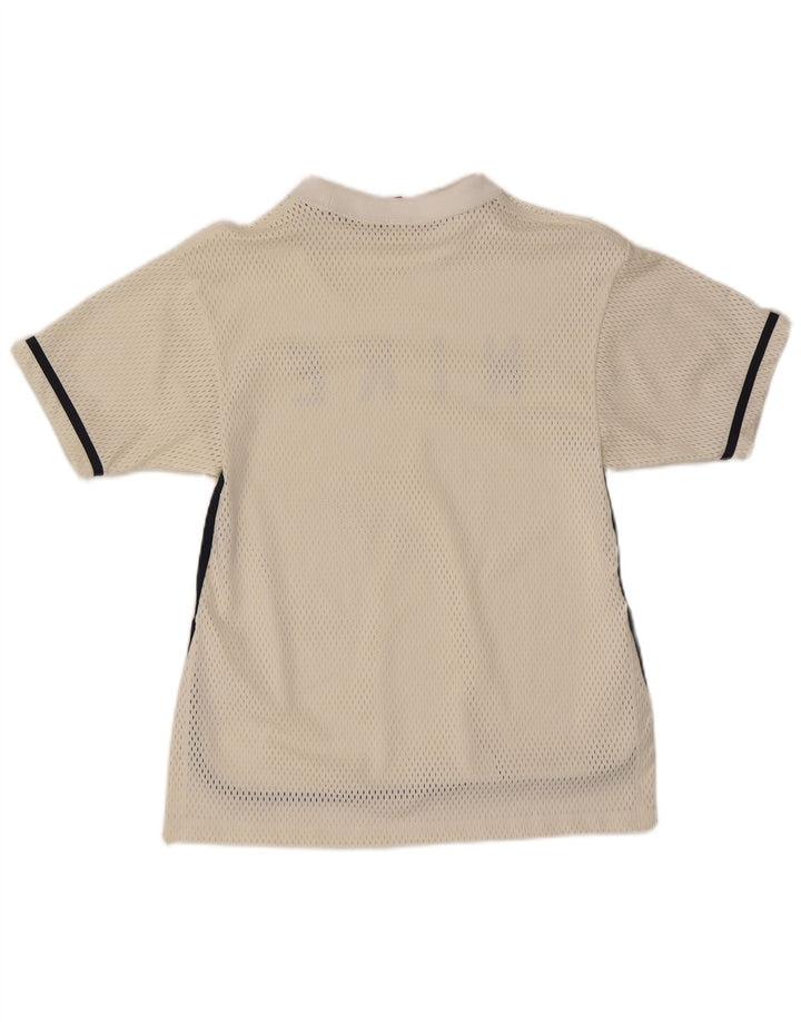 Nike grafisk t-shirt top til mænd, lille hvid polyester sport