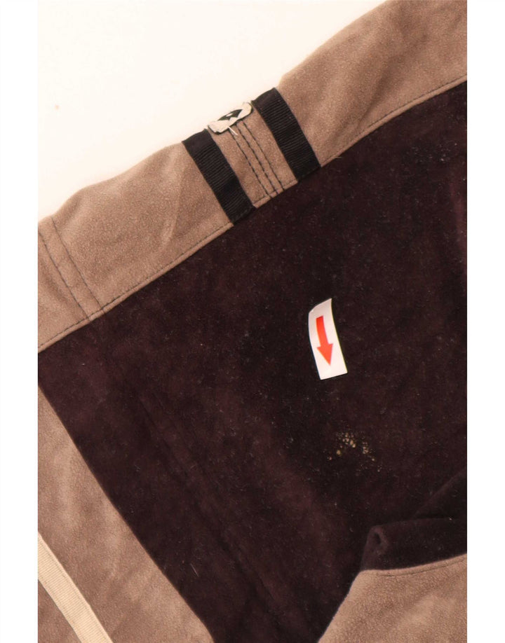Lotto Herre fleecejakke UK 42/44 XL Brun Colourblock Polyester