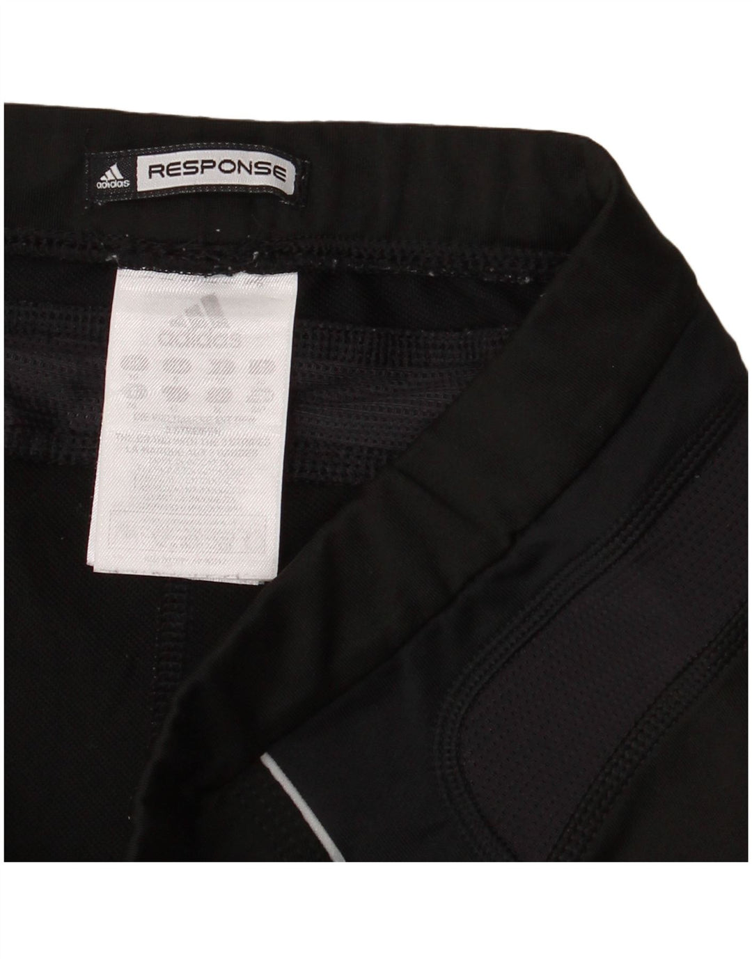 Adidas Dame Capri Leggings UK 10 Small Black Polyester