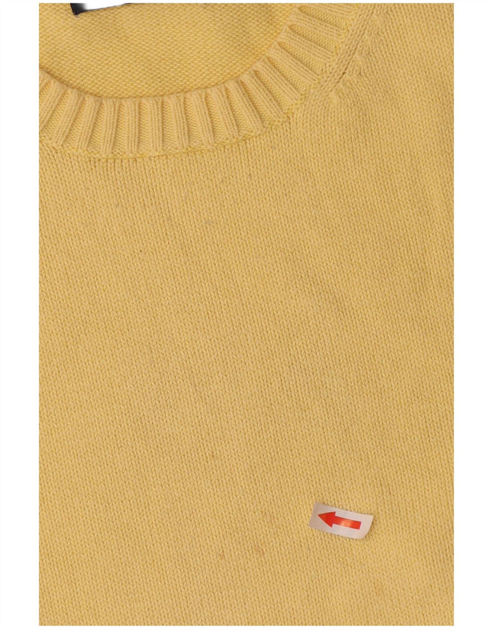 Marks & Spencer Herre Blue Harbor Crew Neck sweater Medium Gul
