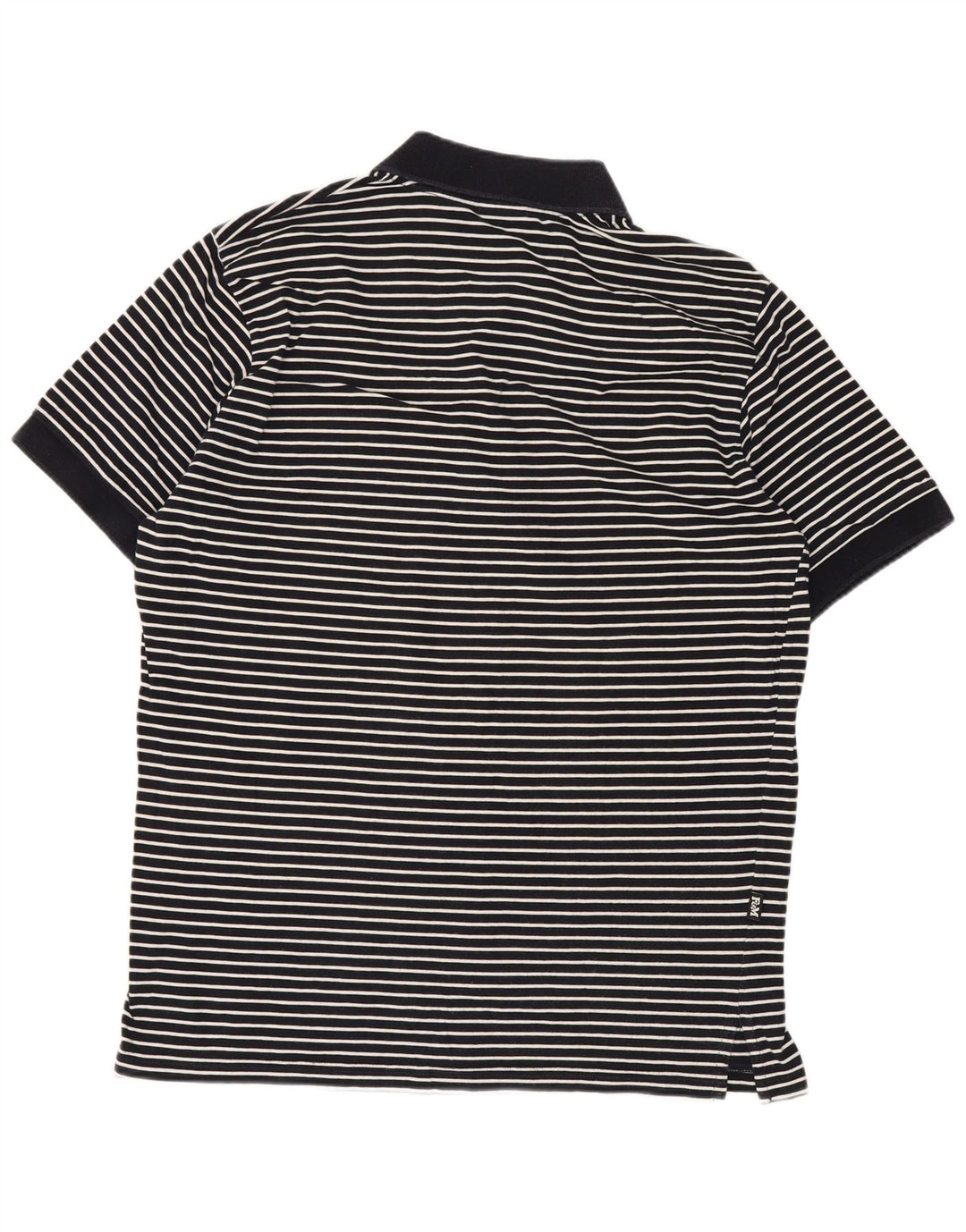 Franklin & Marshall herre poloshirt Medium marineblå stribet