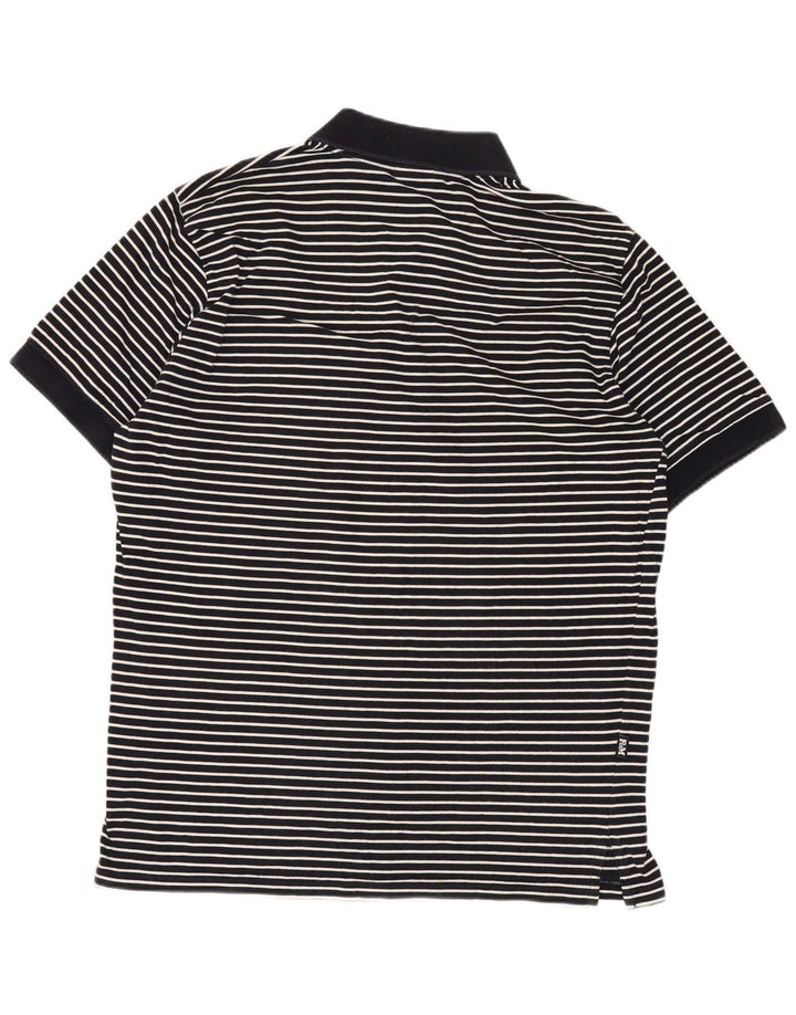 Franklin & Marshall herre poloshirt Medium marineblå stribet