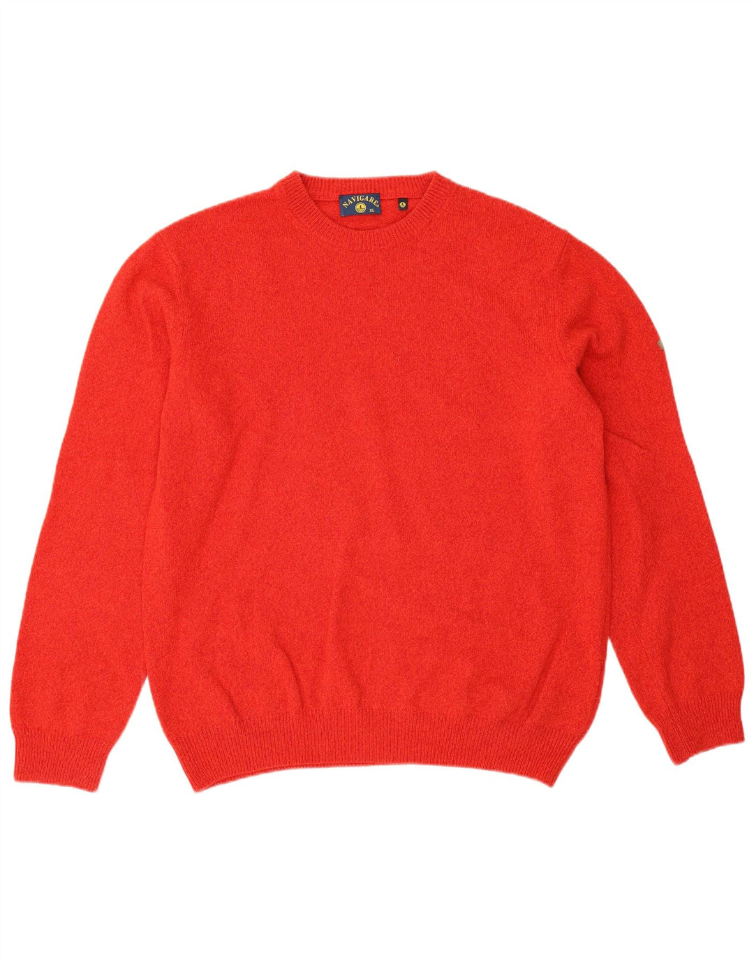 Navigare Herre sweater med rund hals XL rød uld