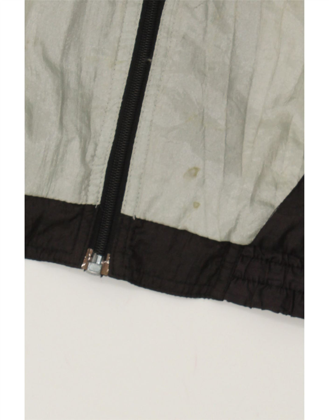 VINTAGE Mens Tracksuit Top Jacket XL Black Colourblock Vintage Vintage and Second-Hand Vintage from Messina Hembry 