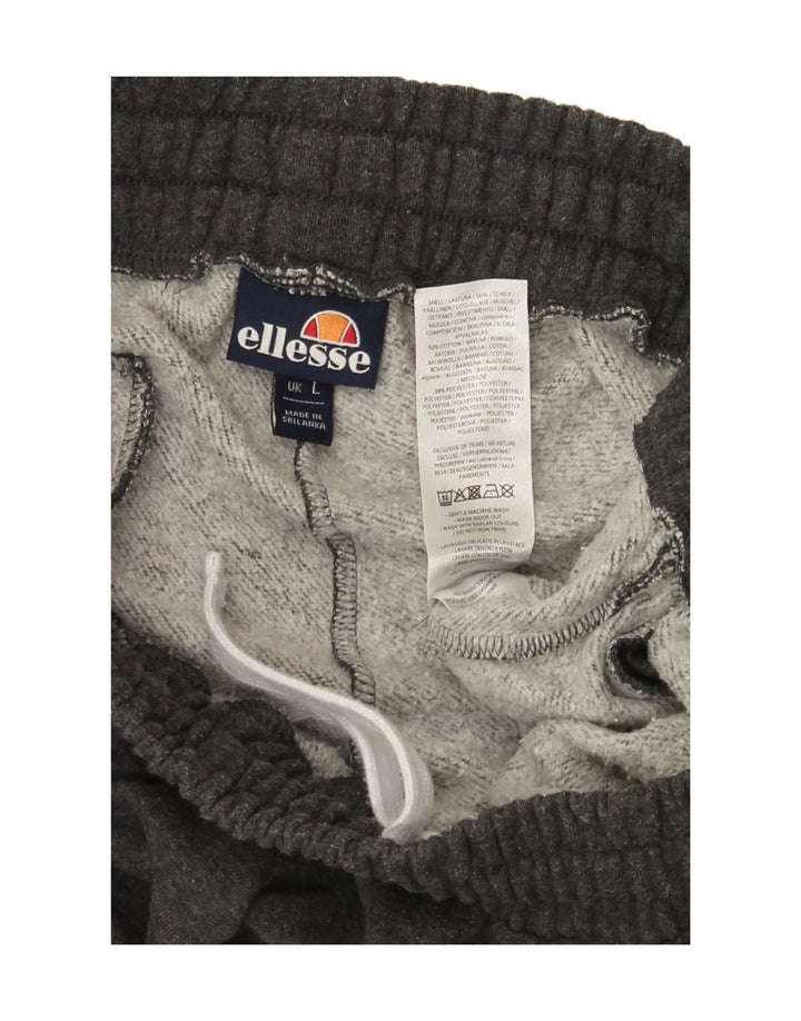 Ellesse Herre træningsdragt Bukser Joggers Large Grå Bomuld