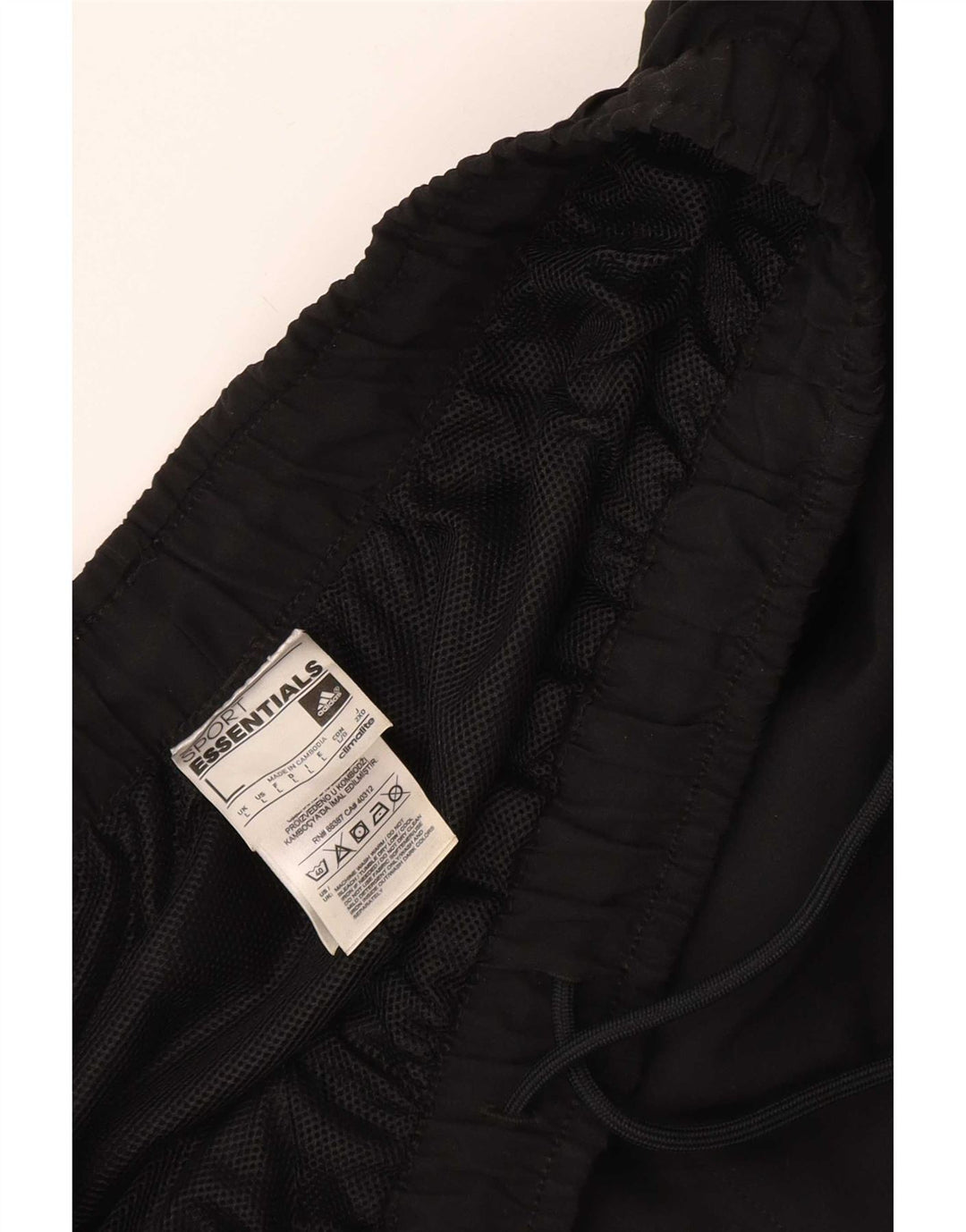 Adidas Herre Climalite Sportshorts Stor sort polyester
