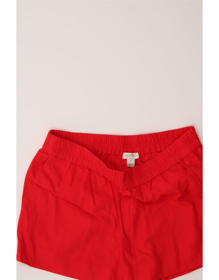 J. CREW Womens Chino Shorts US 10 Large W32 Red Cotton Vintage J. Crew and Second-Hand J. Crew from Messina Hembry 