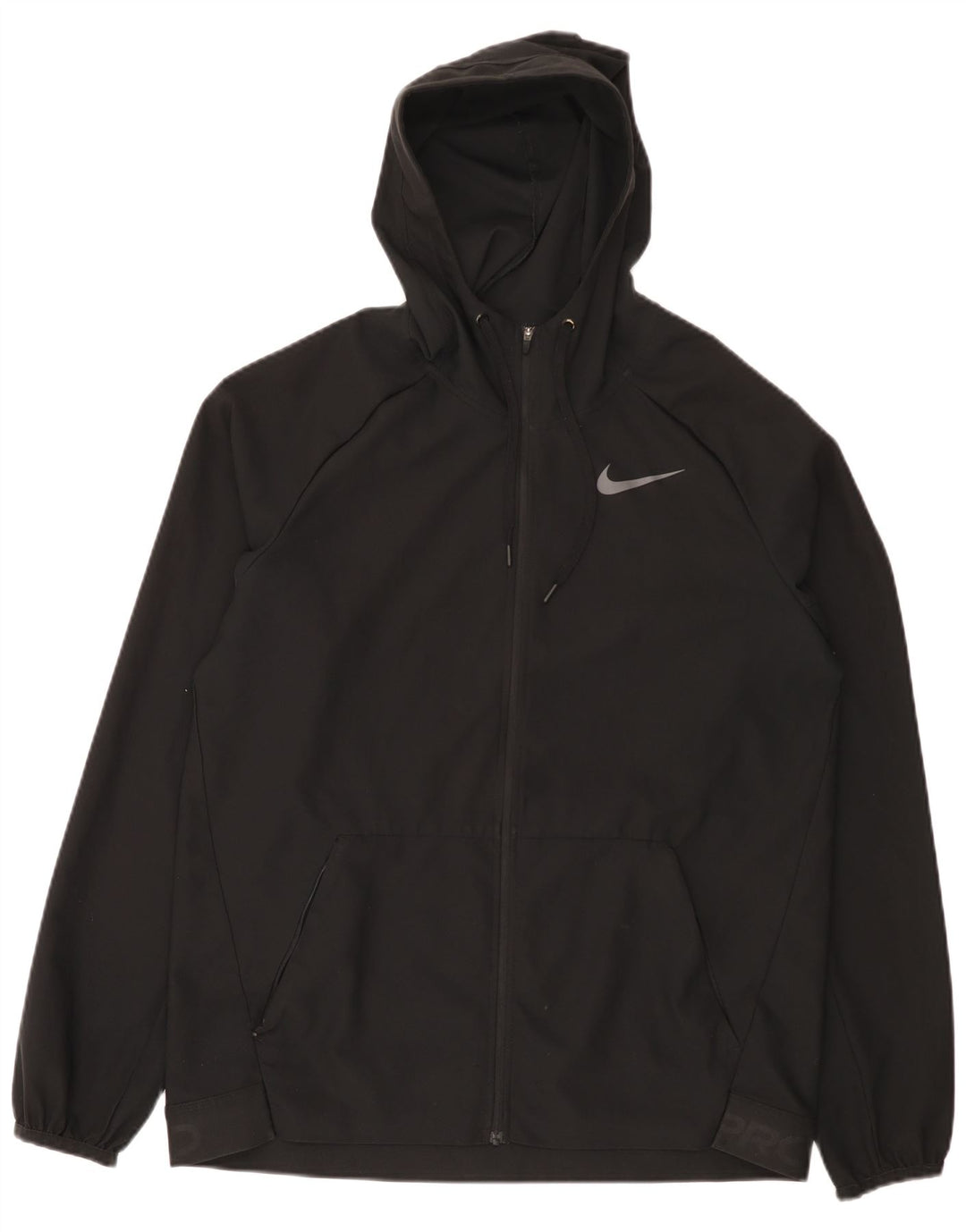 Nike Herre Dri Fit Grafisk Træningsdragt med hætte Topjakke Medium Sort