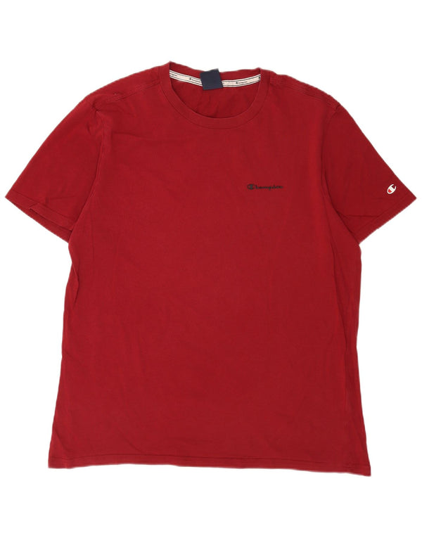 Champion herre T-shirt top XL rødbrun