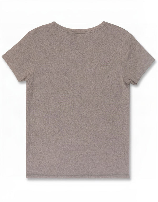 Levi's grafisk T-shirt top til kvinder UK 6 XS Grå Flecked