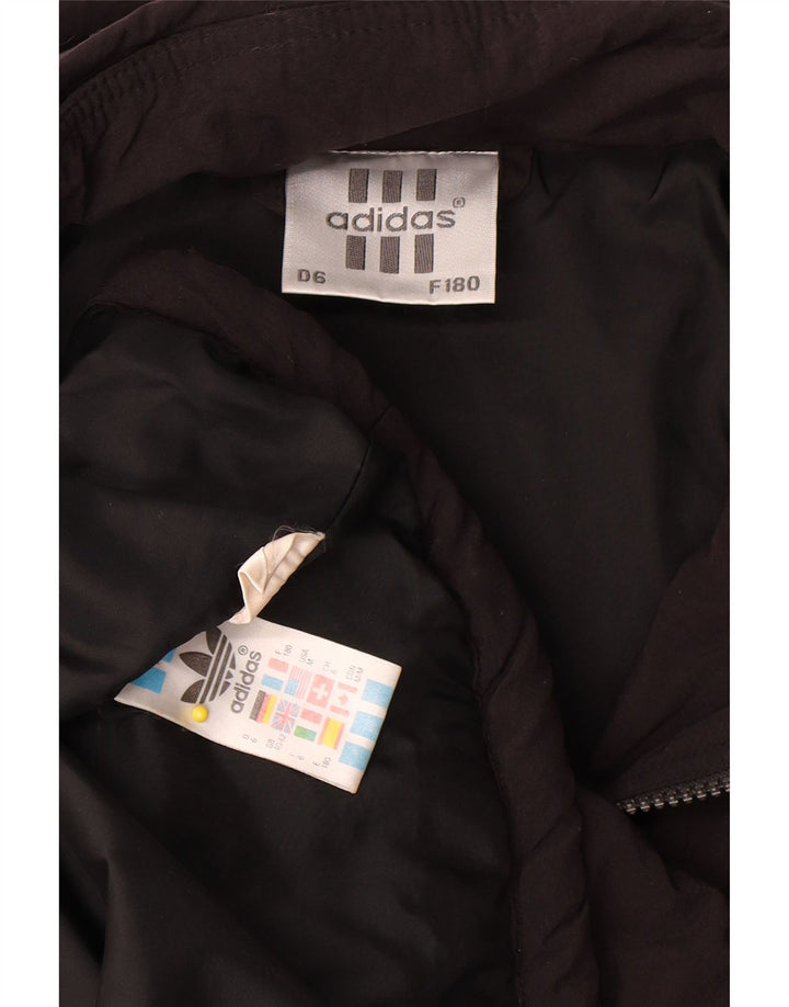 Adidas Graphic Windbreaker Jacket UK 40/42 Medium Black Colourblock
