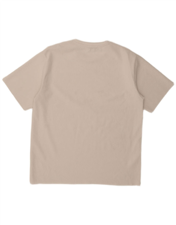 Zara Herre T-Shirt Top Stor Hvid