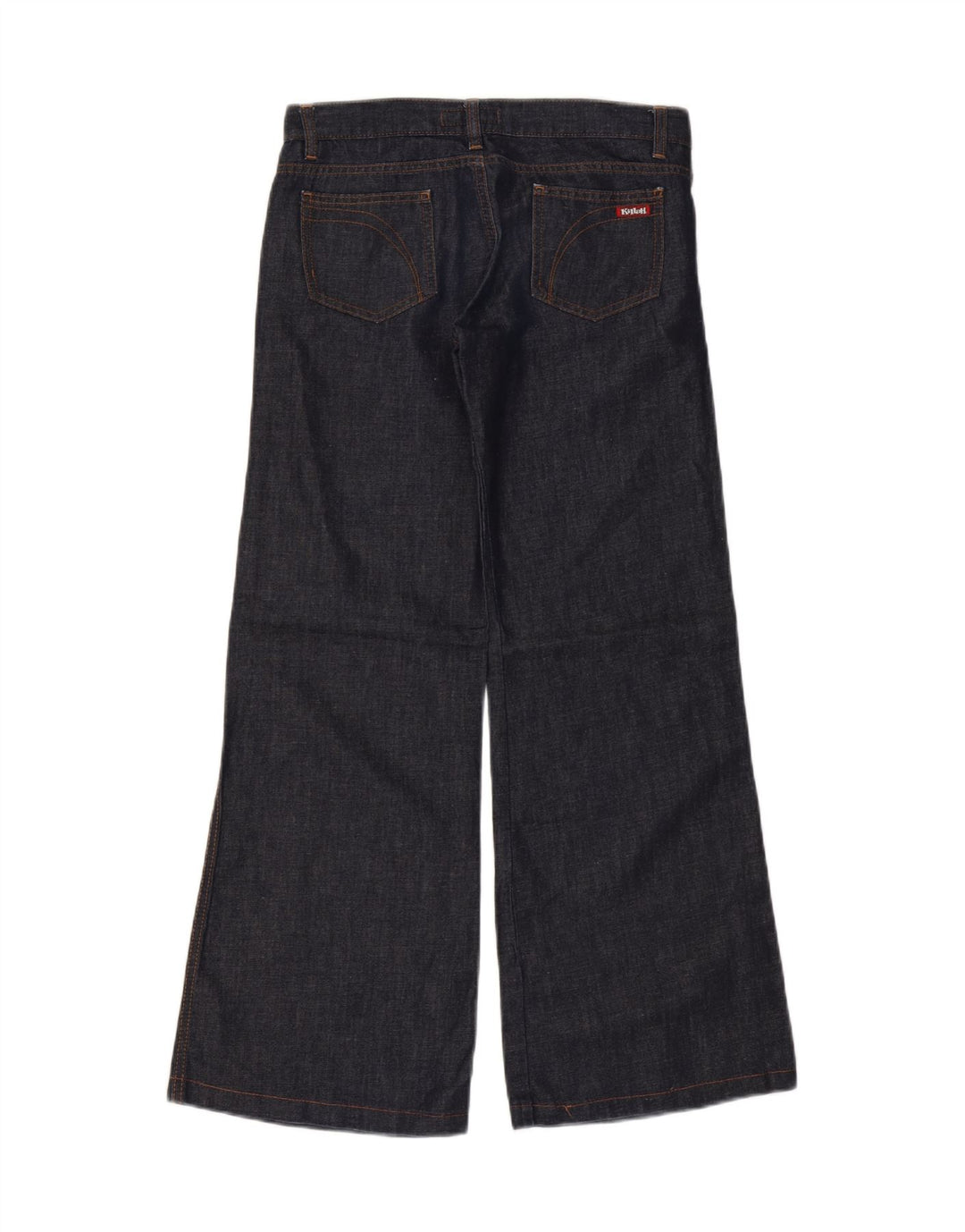 Killah damejeans med brede ben W27 L29 marineblå bomuld