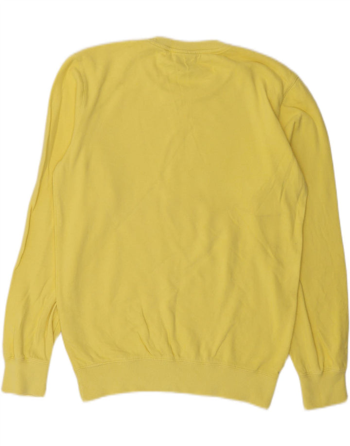 Champion Herre Sweatshirt Jumper XS Gul Bomuld