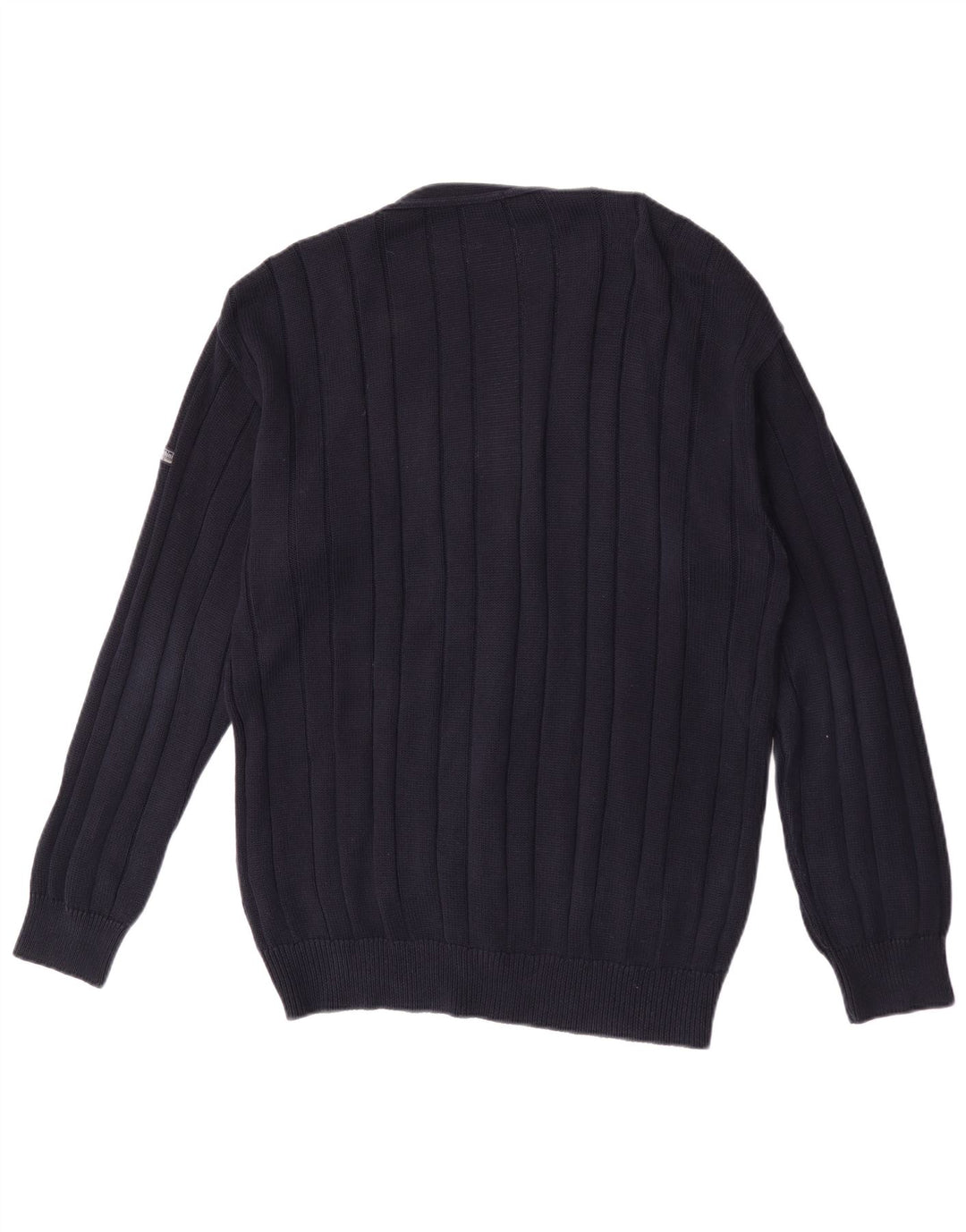 Sergio Tacchini Herre cardigan sweater Medium marineblå bomuld