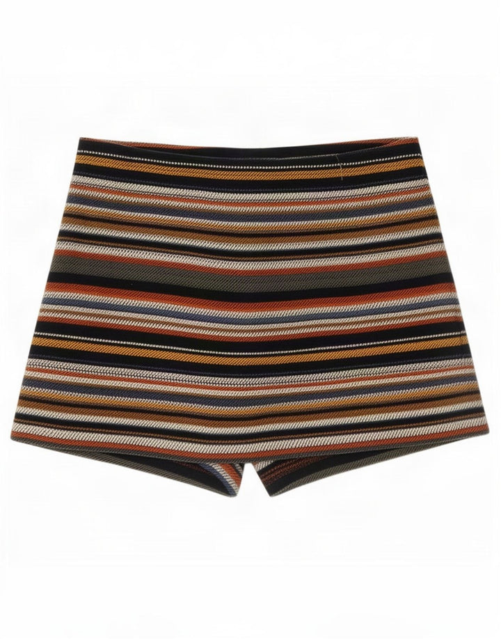 Zara Dame Trafaluc Skort Stor Flerfarvet Stribet