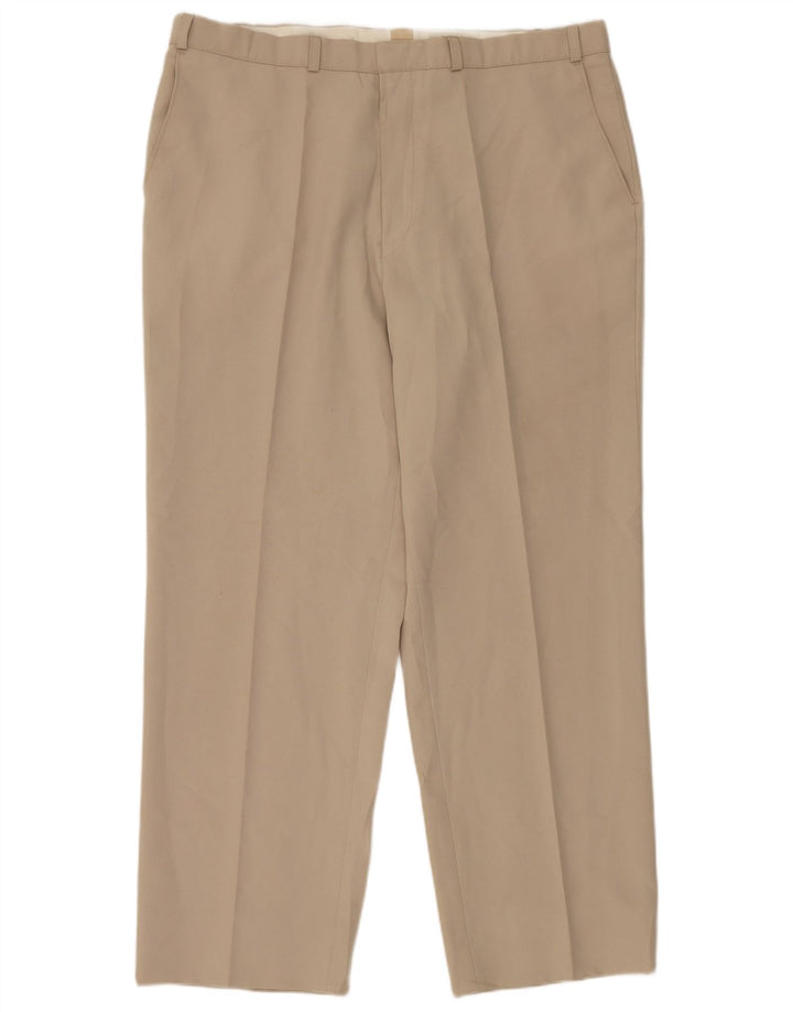 Marks & Spencer Herre St. Michael Straight Casual Bukser W40 L31 Beige