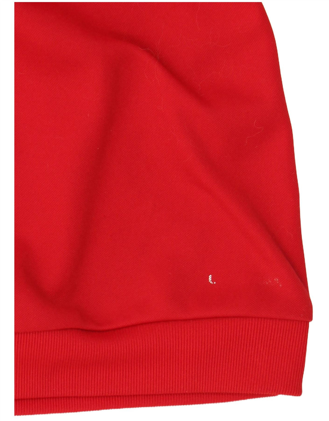 Adidas Herre Sweatshirt Jumper UK 38/40 Medium Rød Colourblock Polyester