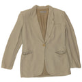 Emporio Armani Dame 1-knaps blazerjakke IT 42 Medium Grøn