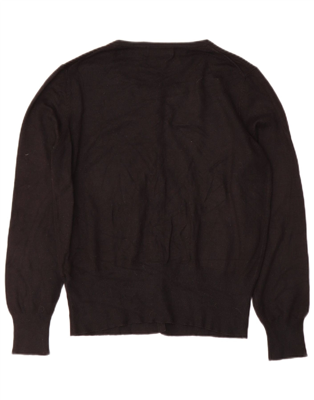 Marks & Spencer Dame Cardigan Sweater UK 14 Medium Black