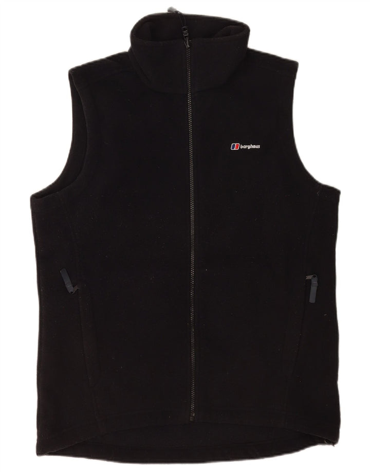 Berghaus Dame Fleece Gilet UK 14 Stor Sort Polyester