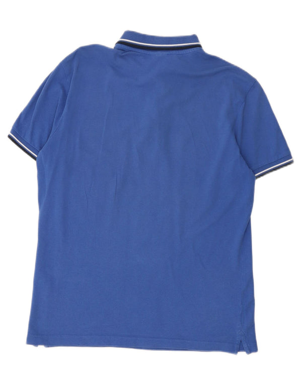 Diadora herre poloshirt mellemblå