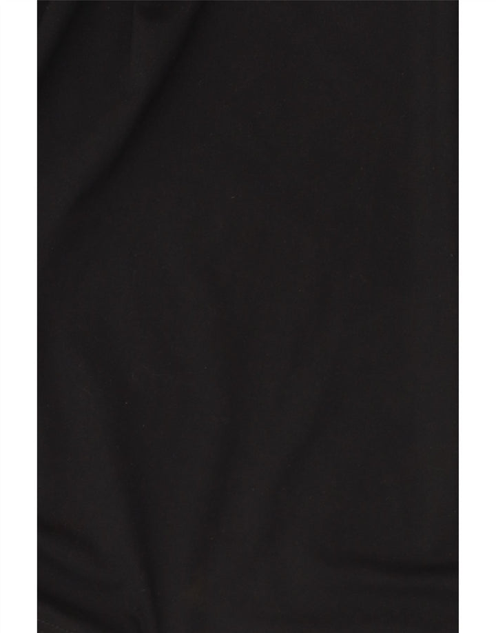 Under Armour Herre Cold Gear Zip Neck Pullover Træningsdragt Top Stor Sort