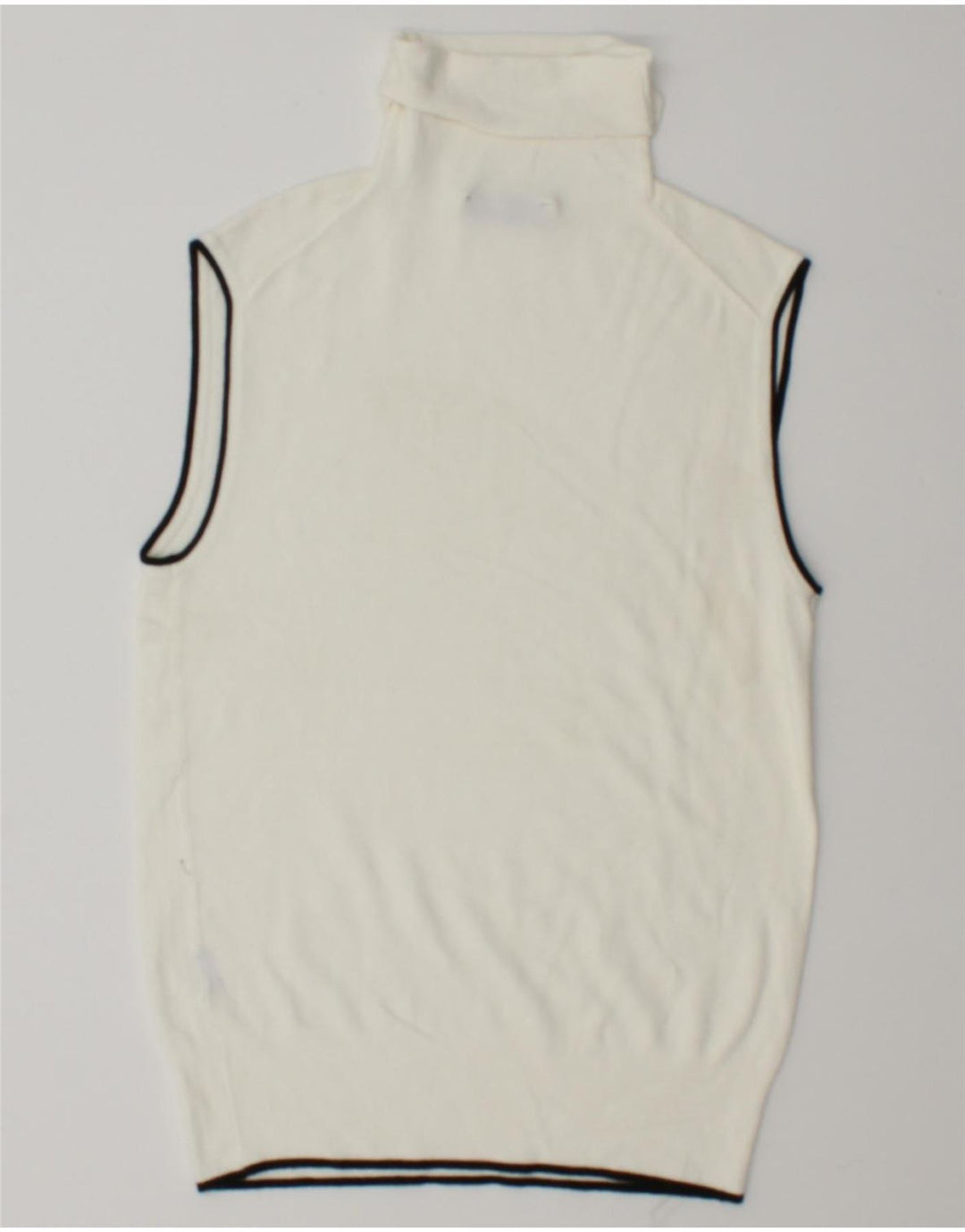 Zara Dame Vest Tank Top UK 12 Medium White