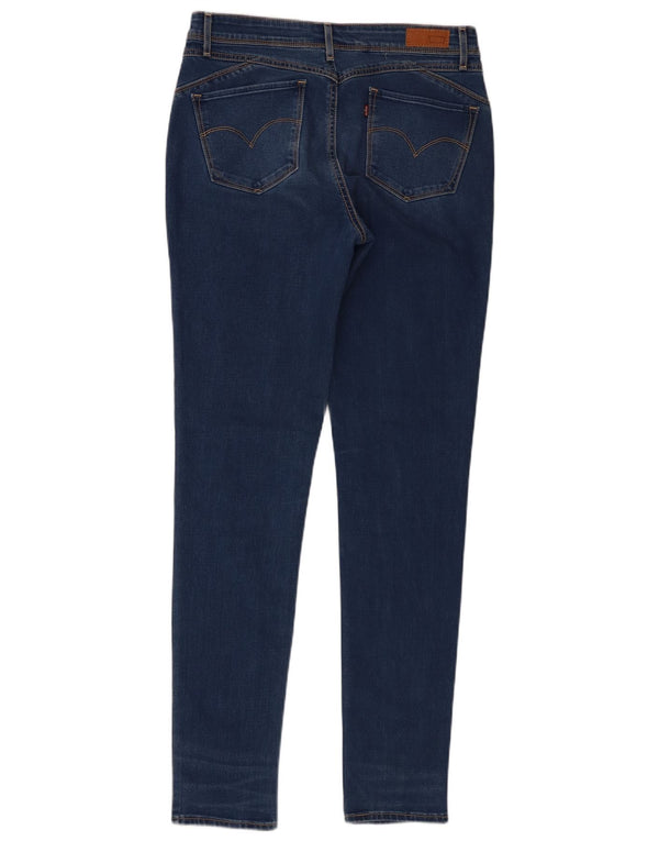 Levi's Dame Mid Rise Skinny Jeans W30 L34 Blå Bomuld