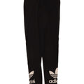 Adidas Graphic Leggings til kvinder UK 8 Small Black