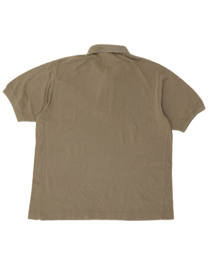 Lacoste herre poloskjorte str. 6 XL Khaki Bomuld