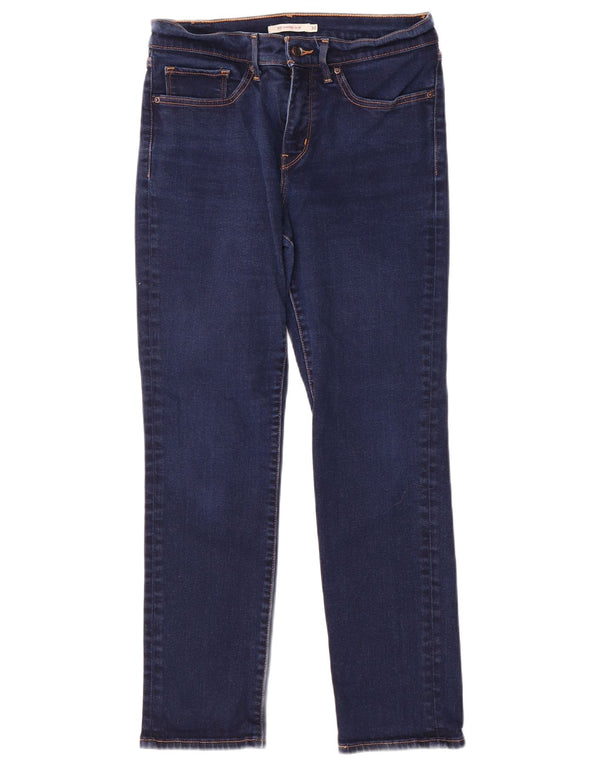 Levi's Womens 312 Shaping Slim Jeans W30 L27 Marineblå