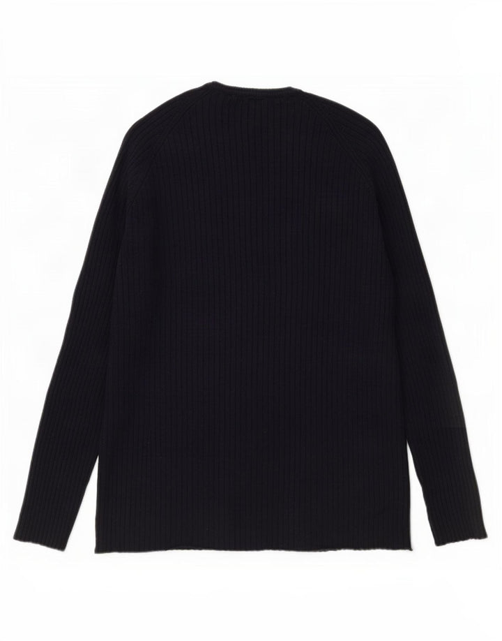 Zara Herre Top Langærmet XL Sort Viscose