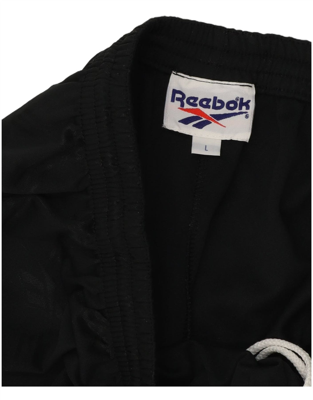 Reebok Sportshorts til mænd, store sorte polyester