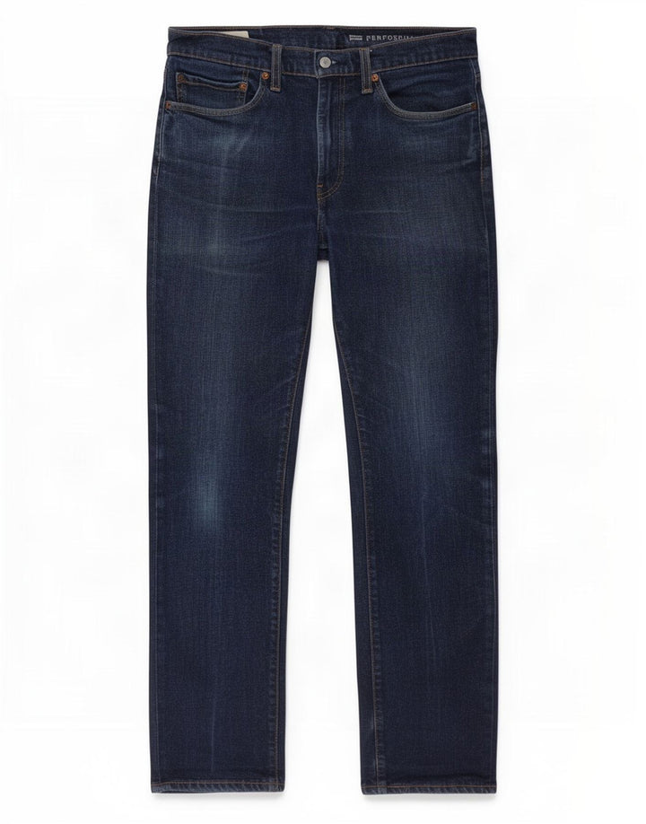 Levi's Herre 511 Slim Jeans W34 L32 Marineblå Bomuld