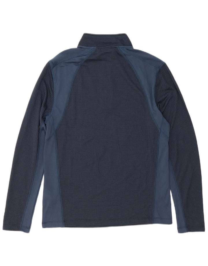 Calvin Klein Herre Pullover træningsdragt Top Medium Navy Blue Colourblock