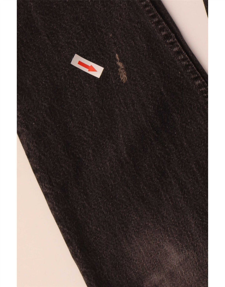Levi's Dame 901 Distressed Straight Jeans W28 L27 Grå Bomuld