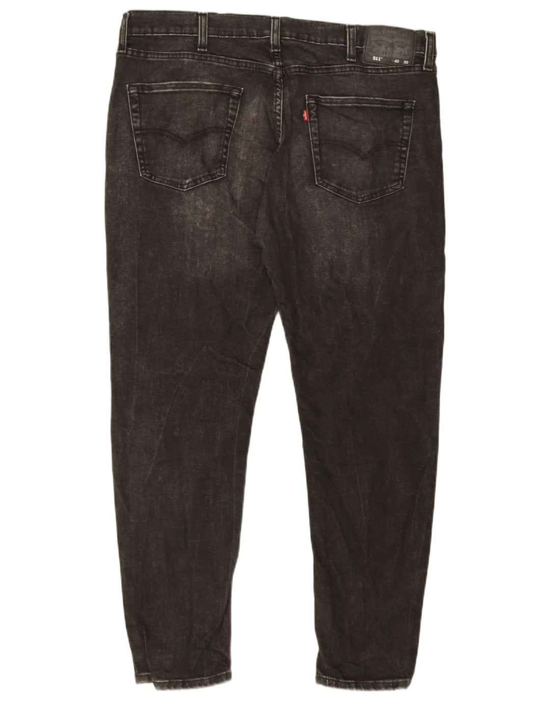 Levi's Herre 511 Slim Jeans W40 L30 Grå Bomuld