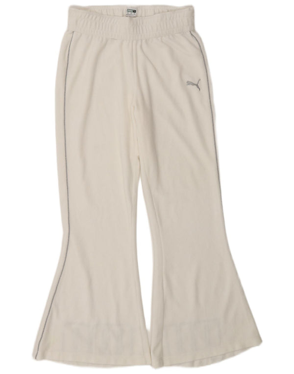 Puma Graphic Flare træningsdragt bukser til kvinder XS White Colourblock Sports