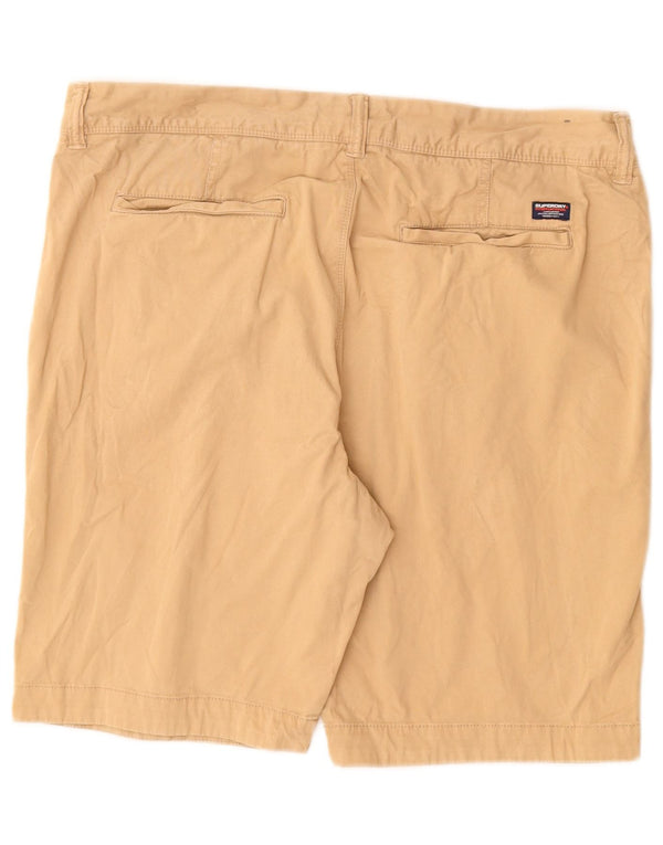 Superdry Chino Shorts til mænd W36 Stor Beige Bomuld
