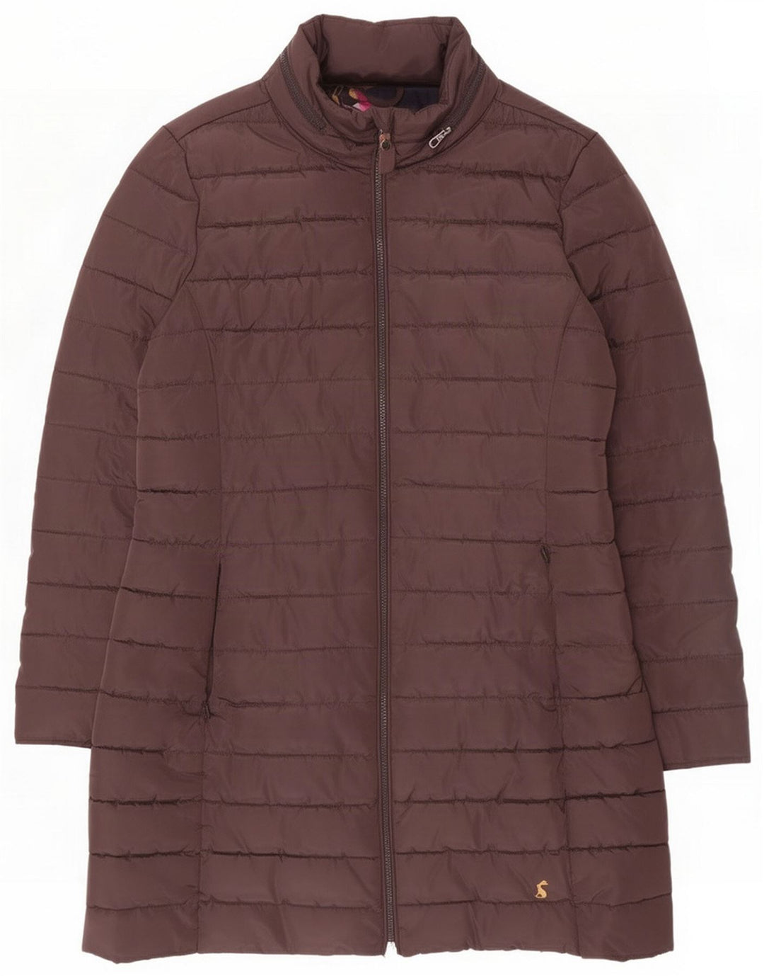 Joules Dame Polstret Frakke UK 14 Large Brown Polyester