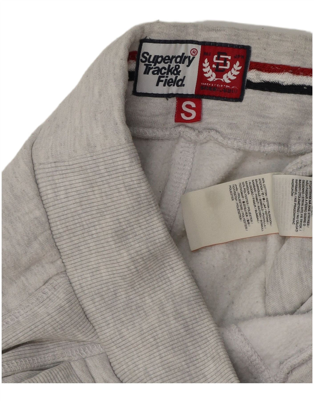 SUPERDRY træningsdragt til kvinder Joggers UK 10 Small Grey